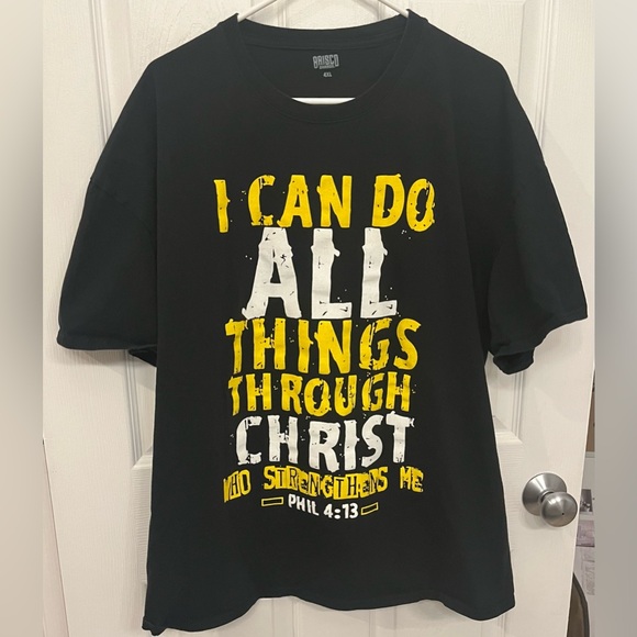 T-Shirt Men’s Religious, Size 4XL - Picture 1 of 3